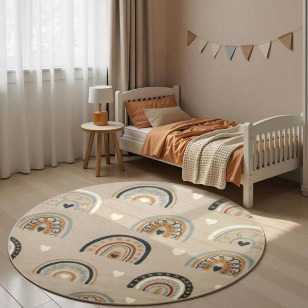 Hanse Home Adventures Kids Rug Bowie Beige Multicolour