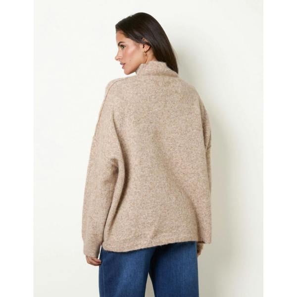 Blue Vanilla High Neck Soft Jumper