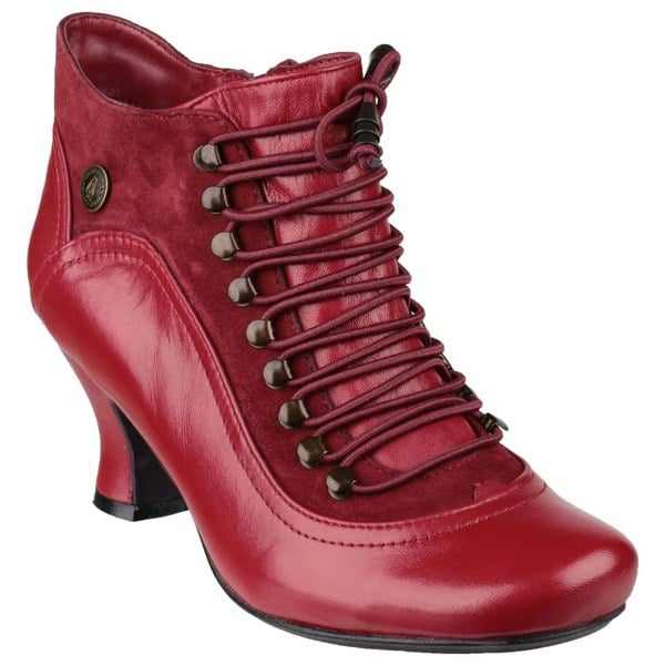 Hush Puppies Vivianna Heeled Women's Boots in Red