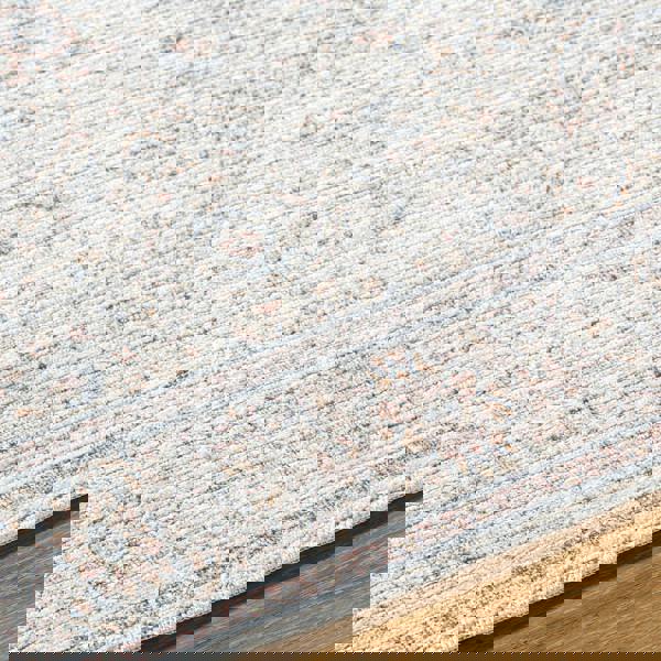 Livabliss Our Pnw Home Spokane-Vintage Beige Brown Blue Traditional Boho Rug