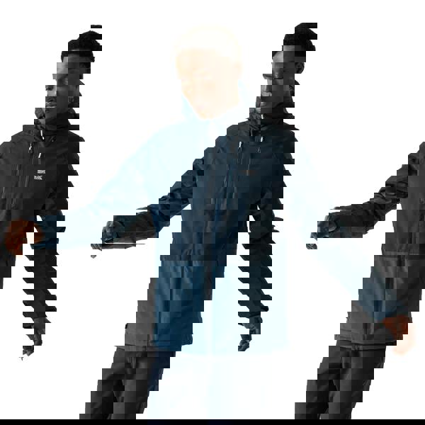 Regatta Mens Highton III Stretch Padded Jacket - Navy/Moonlight Denim - 