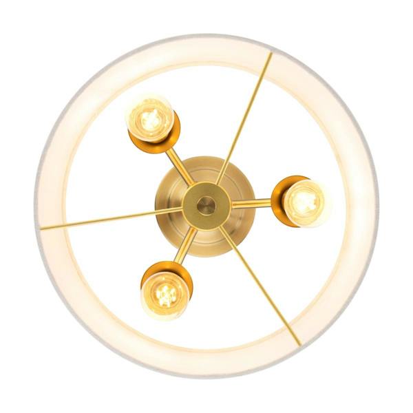 COSYLYTE Winston 3 Light Classic Table Lamp