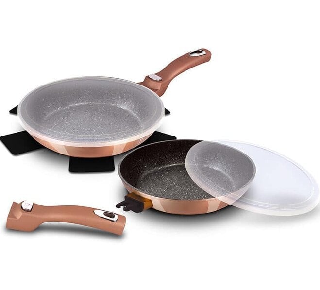 Berlinger Haus Frypan Set Berlinger Haus BH-7742 Rose Gold