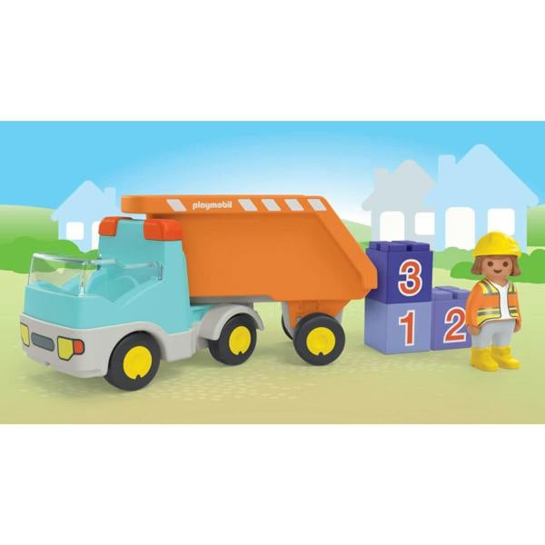 Playmobil JUNIOR: Dump Truck - 71685 Playset