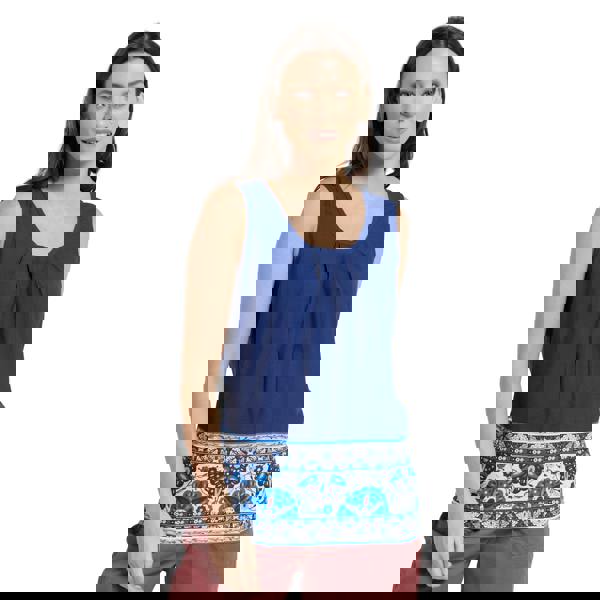 Mountain Warehouse Womens/Ladies Orchid Floral Vest Top - Midnight - 