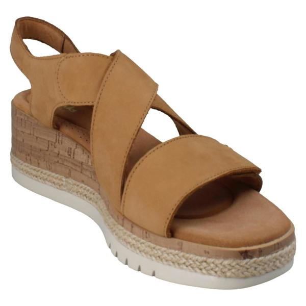 Clarks Ladies Clarks Wedge Sandals Kidiki Sun