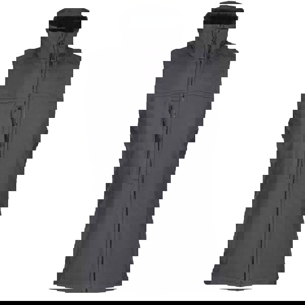 Regatta Women's Flux Softshell Bodywarmer / Sleeveless Jacket (Water Repellent & Wind Resistant) - Seal Grey