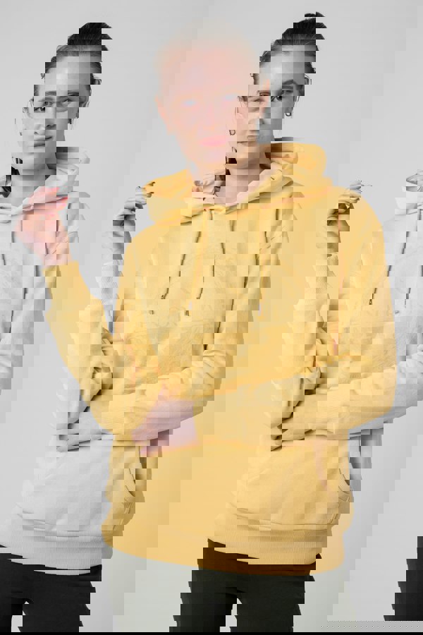 ENORSIA Women Drop Shoulder Printed Hoodie