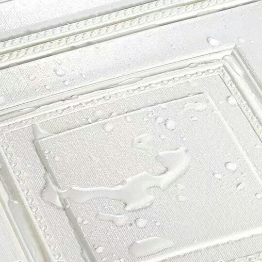 Havendro 11PCS 3D Tiles Ceiling Wall Stickers Self-Adhesive Waterproof Thick Wall Panels
