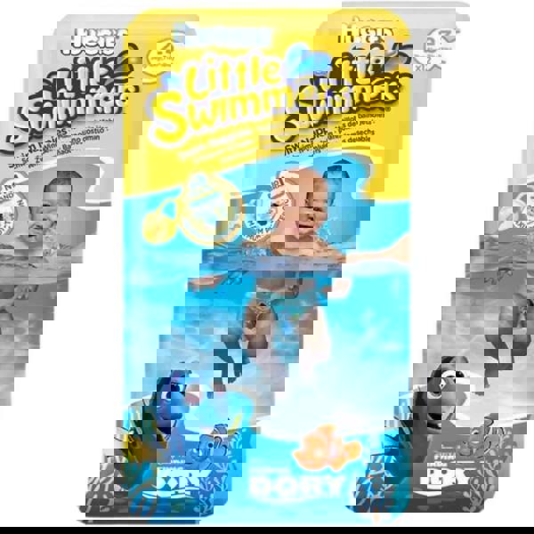 Huggies Little Swimmers swim nappies with Finding Dory in blue and yellow