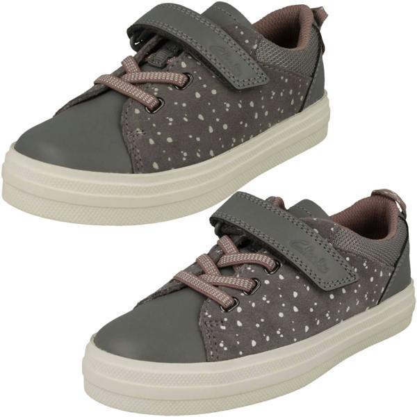 Clarks Girls Clarks Sneaker Style Hook & Loop Summer Shoes - Nova Beat K