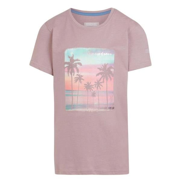 Regatta Kids Bosley VII Happy Days Of Summer Beach T-Shirt - Heather