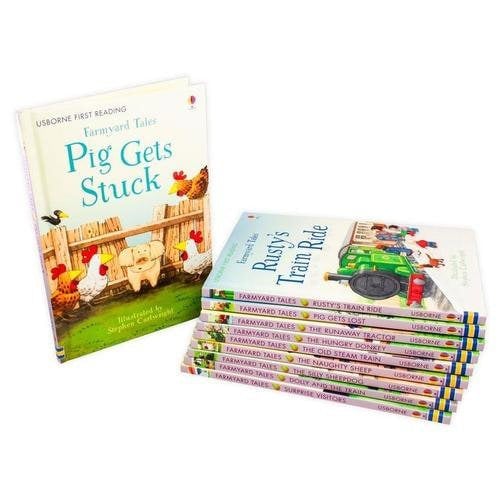 First Reading Farmyard Tales Collection 10 Books Set (Age 3+)