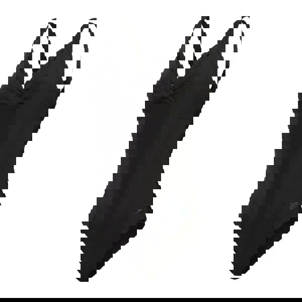 Black Speedo shaping cross knot swimsuit with twist front