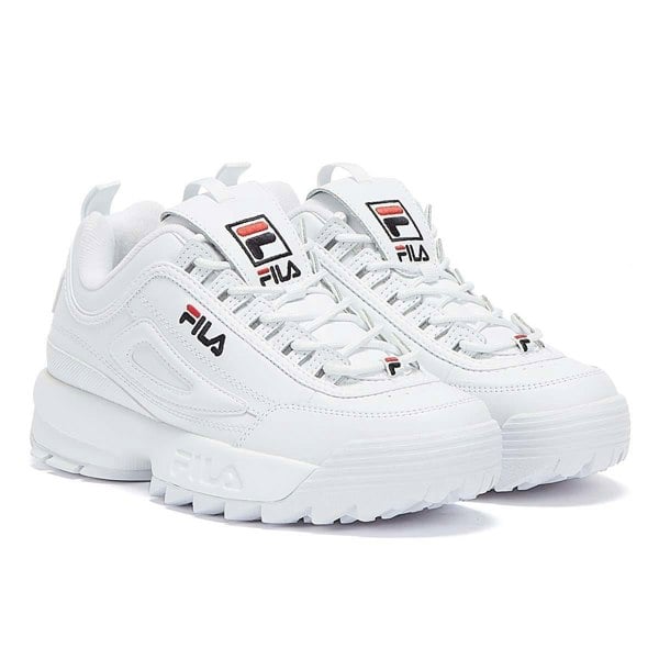 FILA 5FM00002-125 Unisex Disruptor II Premium Core White
