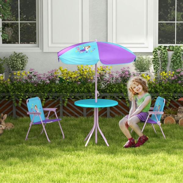 Kids Garden Table and Chair Set