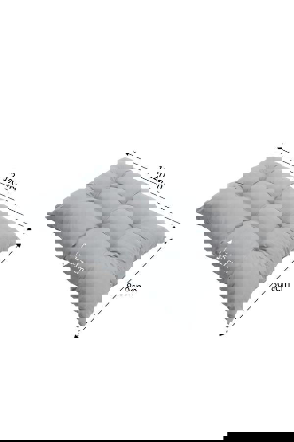 Living and Home 120*80cm Solid Colour Garden Seat Cushion