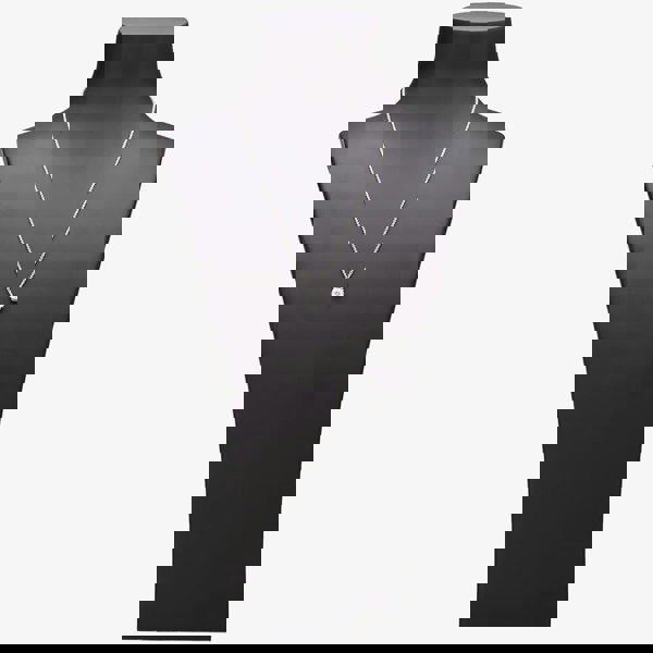 Starbright Silver 7mm Four Claw Cubic Zirconia Pendant DVP006-7M 3A