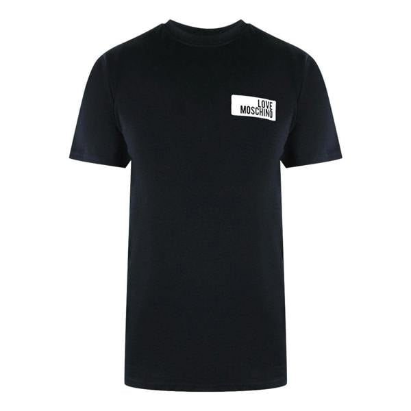 Moschino Love Moschino Block Logo Black T-Shirt