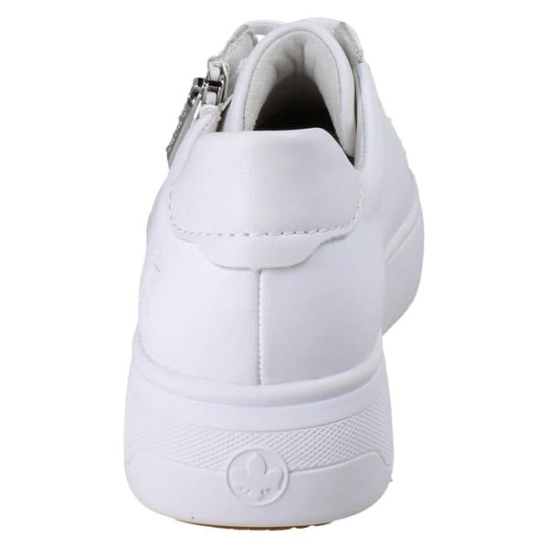 Rieker Womens Rieker Platform Lace Up Trainers With Side Zip M7701