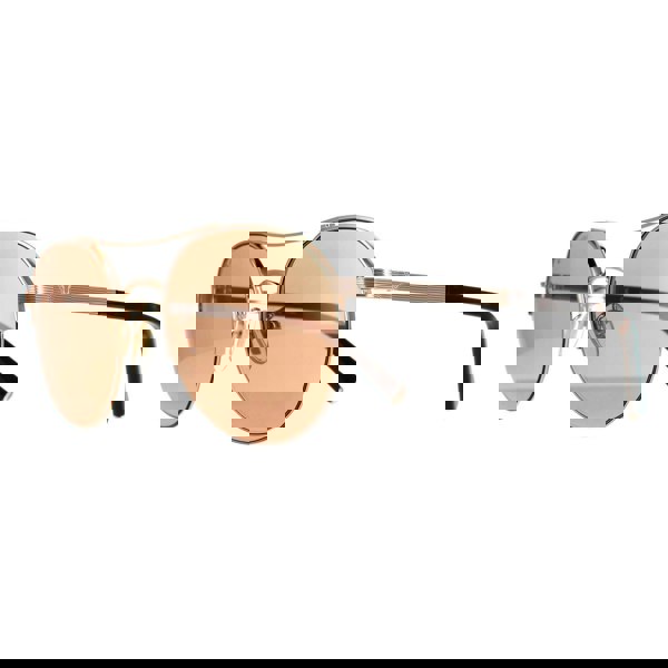Police Sunglasses SPLA24 Lewis 03 8FCC Shiny Copper Gold Brown Mirror Copper