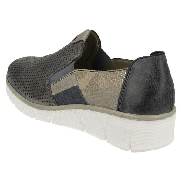 Rieker Ladies Rieker Slip On Casual Shoes 53757