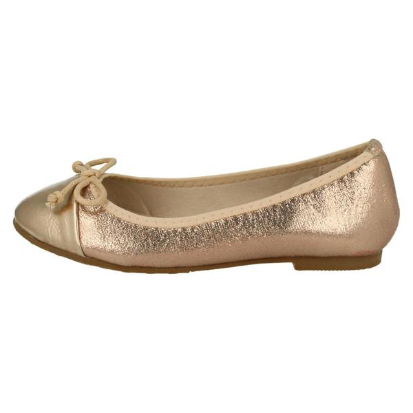 Spot On Girls Spot On Bow Detailed Ballerina Shoes