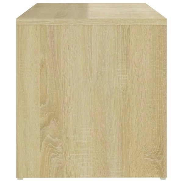 Berkfield Side Table Sonoma Oak 59x36x38 cm Engineered Wood
