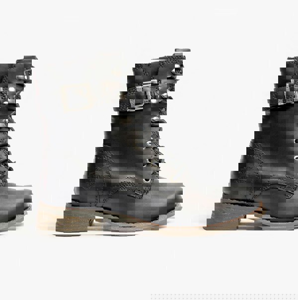 Harley Davidson D84749 DORILEE 6 LACE Womens Short Lace Up Boots Black