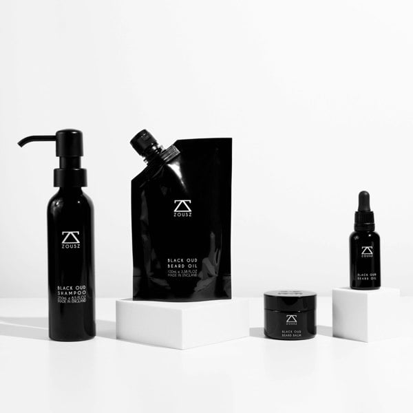 ZOUSZ Black Oud Beard Grooming Kit