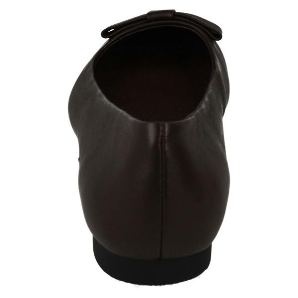 Leather Collection Ladies Leather Collection Flat Shoes