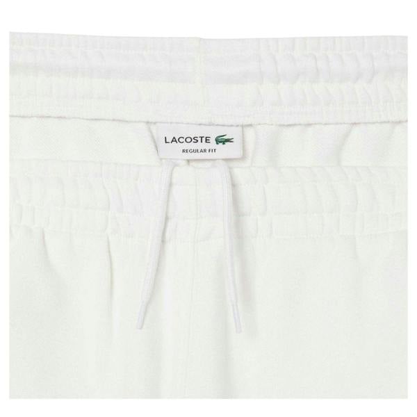 Lacoste Mens Cotton Graphic Print Regular Shorts - Cream - 