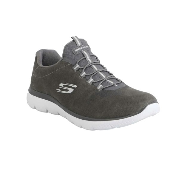 Skechers Womens Summits Itz Bazik Trainers - Charcoal