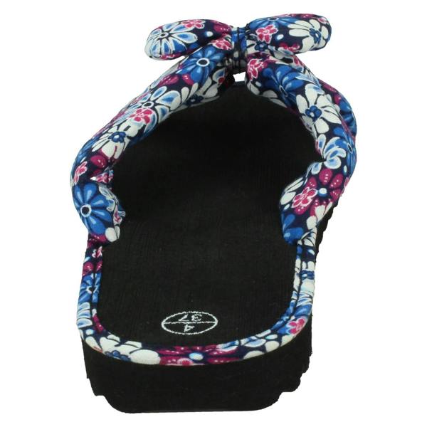 Spot On Ladies Spot On Slip On Summer Flip Flops F00427