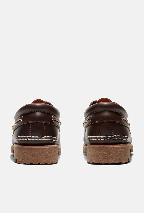 Timberland® Authentic 3-Eye Lug Handsewn Boat Shoe