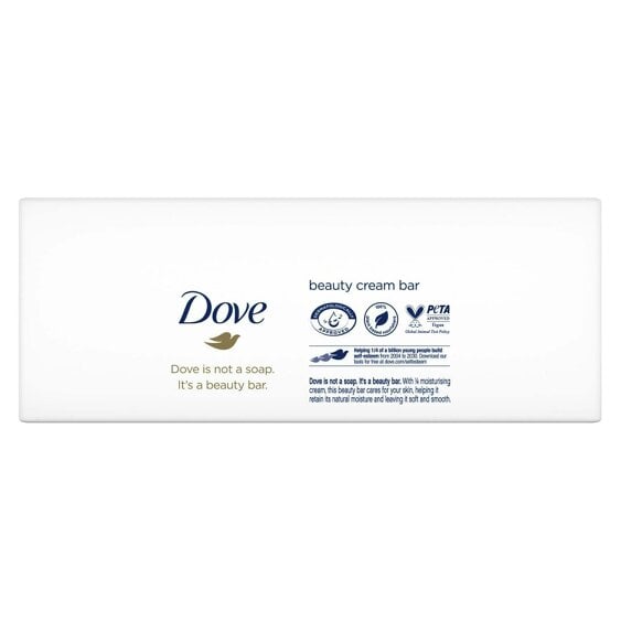 Dove Orignal Moisturising Beauty Cream Bar for Soft & Smooth Skin, 6x90g, 2 Pack