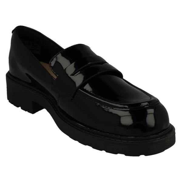 Clarks Ladies Clarks Chunky Sole Slip On Loafer Orinoco 2 Penny