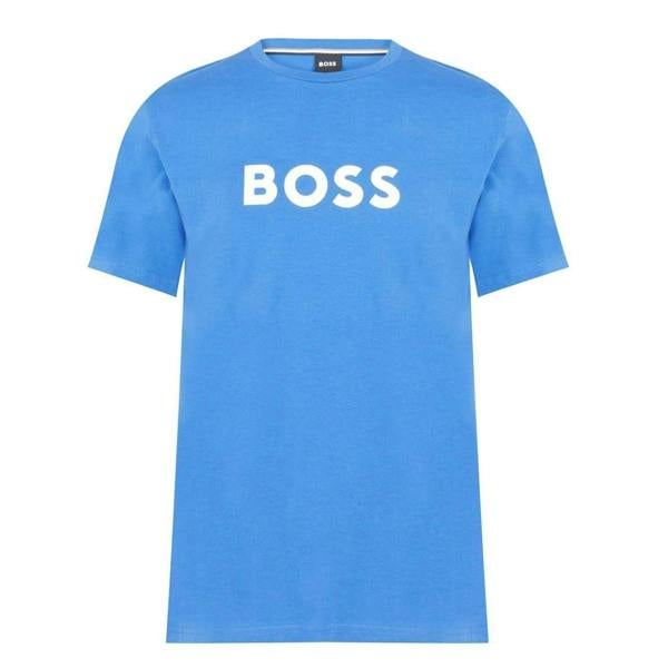 Boss Mens Hbw Logo T-Shirt - Royal Blue - 