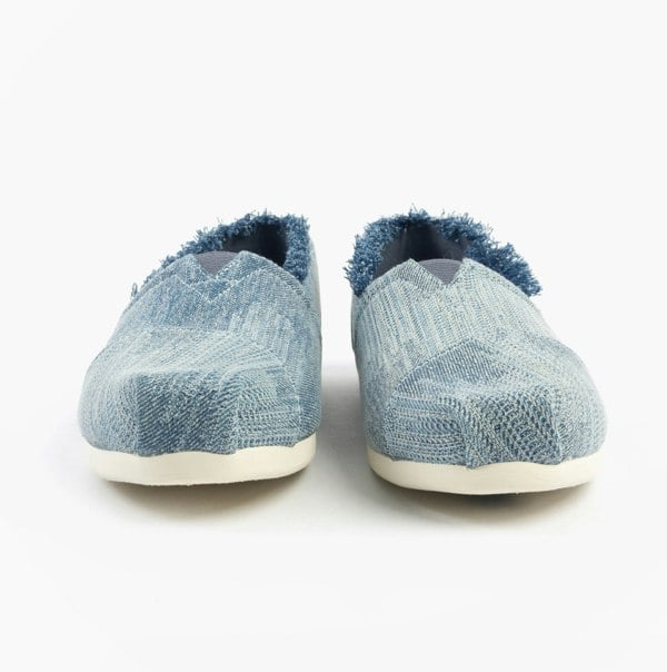 TOMS ALPARGATA CLASSIC Womens Espadrille Blue