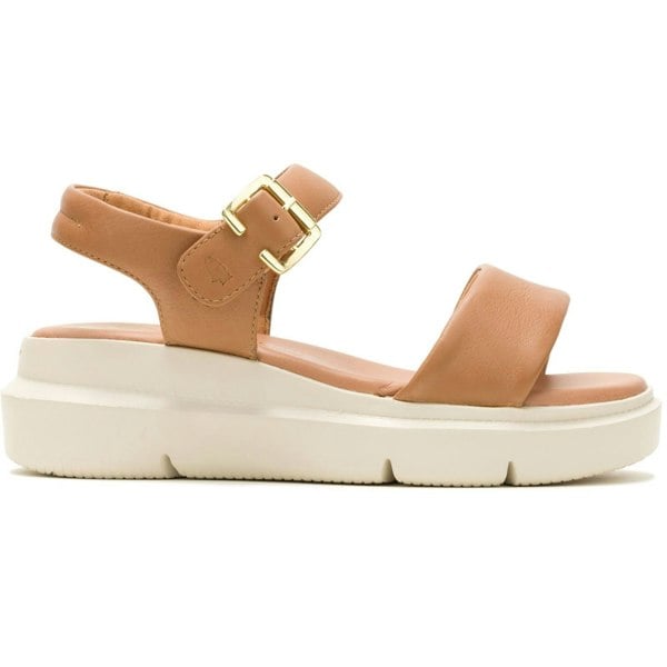 Hush Puppies Uplift Leather Women's Tan Sandals