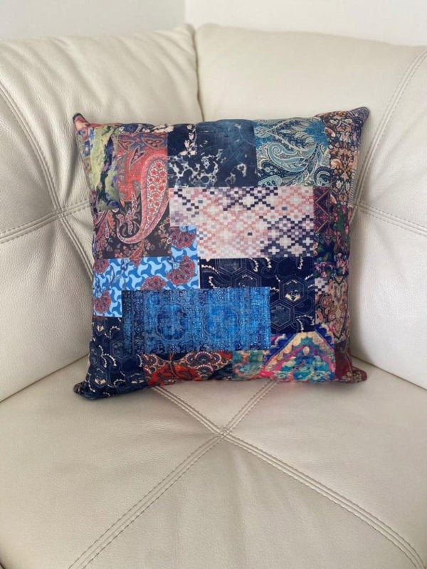 ISTOOLS Damask Multicolour Storage Ottoman Bench with Hidden Storage & Stylish Seating