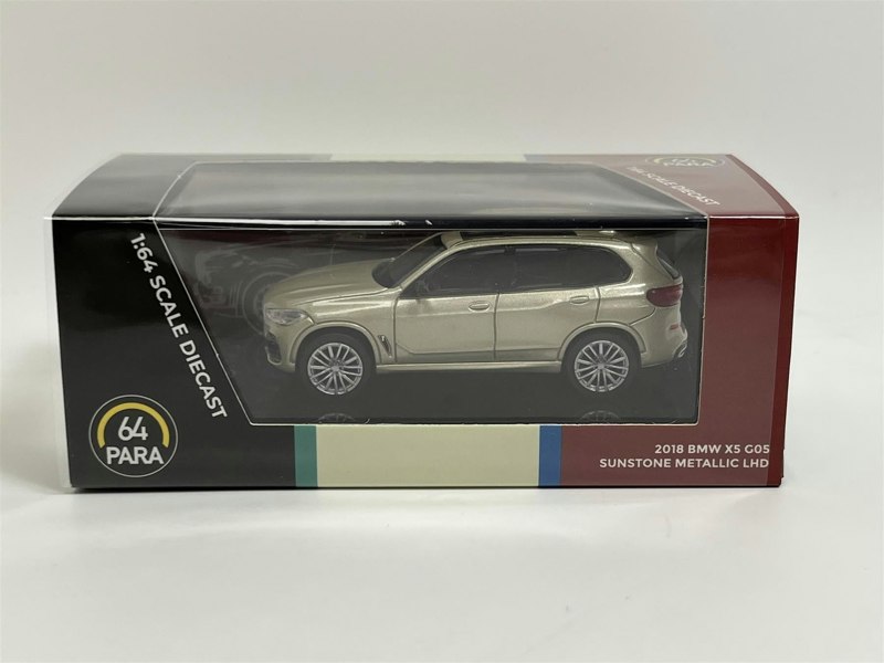 2018 bmw x5 g05 sunstone metallic lhd 1:64 scale paragon 55187