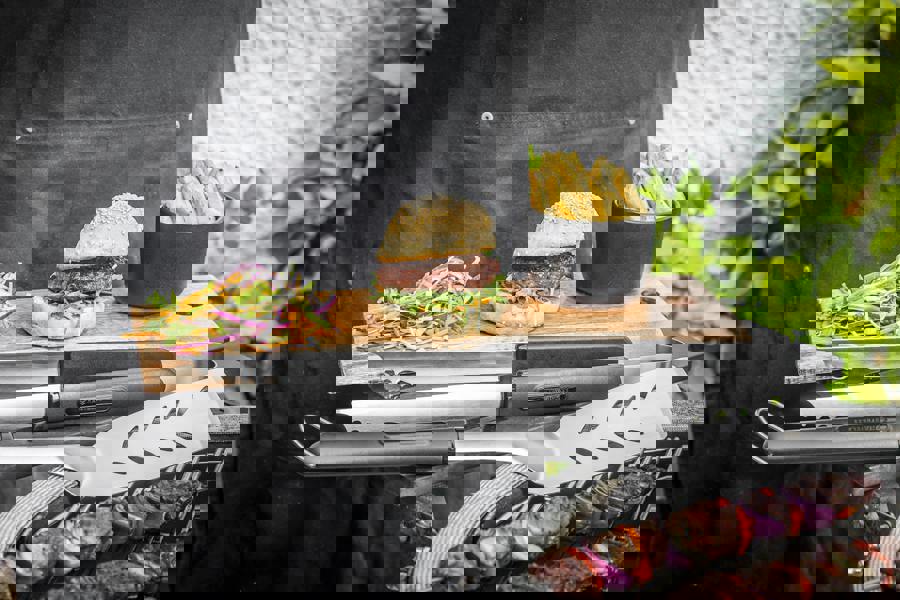 MasterClass Barbecue Tongs & Turner, Set of 2