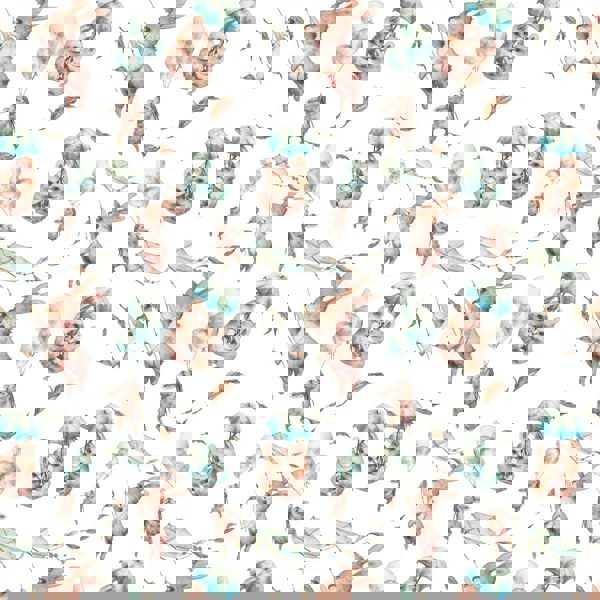 Bunny Rabbit and Balloon Lampshade, White freeshipping - Big Little Bedrooms