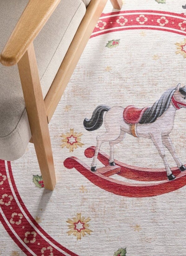 The Rugs Villeroy & Boch Toy's Round Christmas Rug – 160 cm