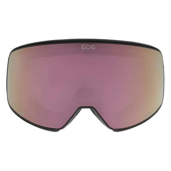 GOG Eyewear Unisex Peak UV400 Ski Snowboard Goggles with HDX Contrast Anti-Fog Mirror Lens