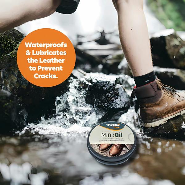 TRG Neutral Mink Oil - Universal Waterproofing Leather Conditioner 100ml