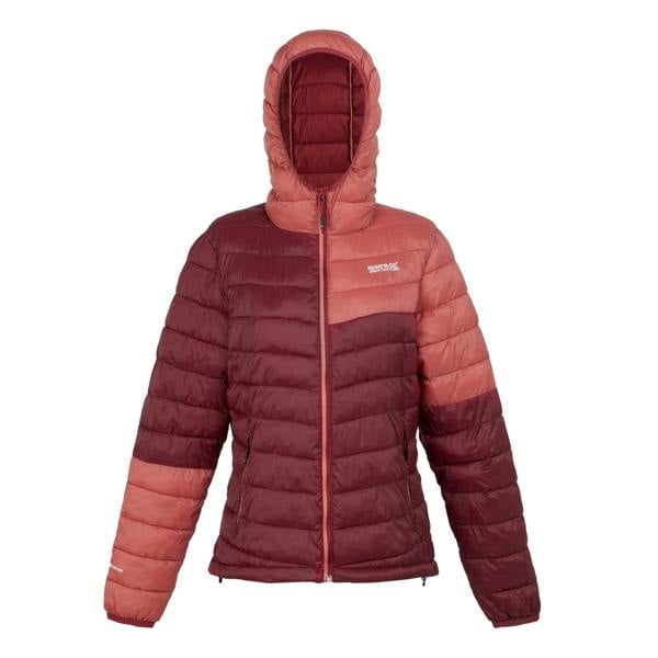 Regatta Womens/Ladies Hillpack II Hooded Jacket - Rumba Red/Mineral Red - 