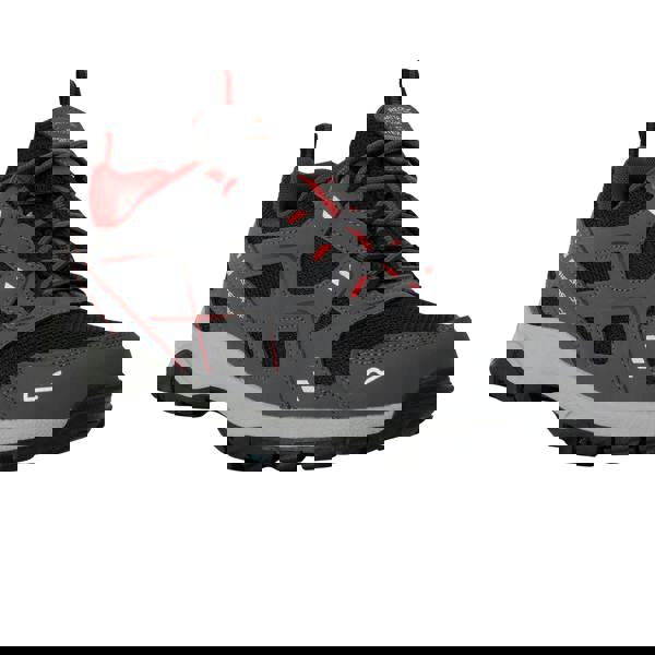 Regatta Mens Vendeavour Waterproof Walking Shoes - Granite/Rio Red