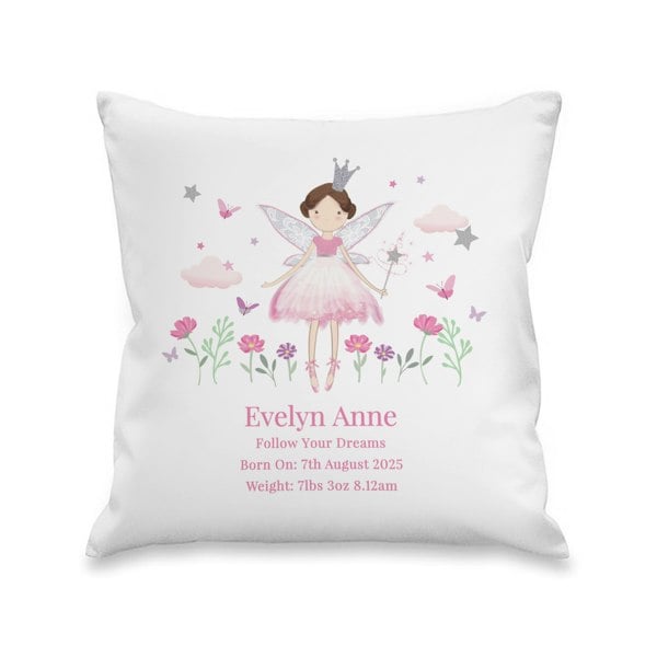 Personalised Memento Company Personalised Fairy Princess Cushion